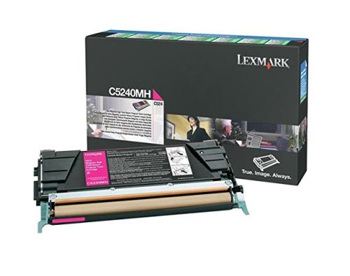 LEXMARK Toner C-524/532/534 Retornable Alto Rendimiento Magenta , Lexmark , LEXC5240MH , 734646396752